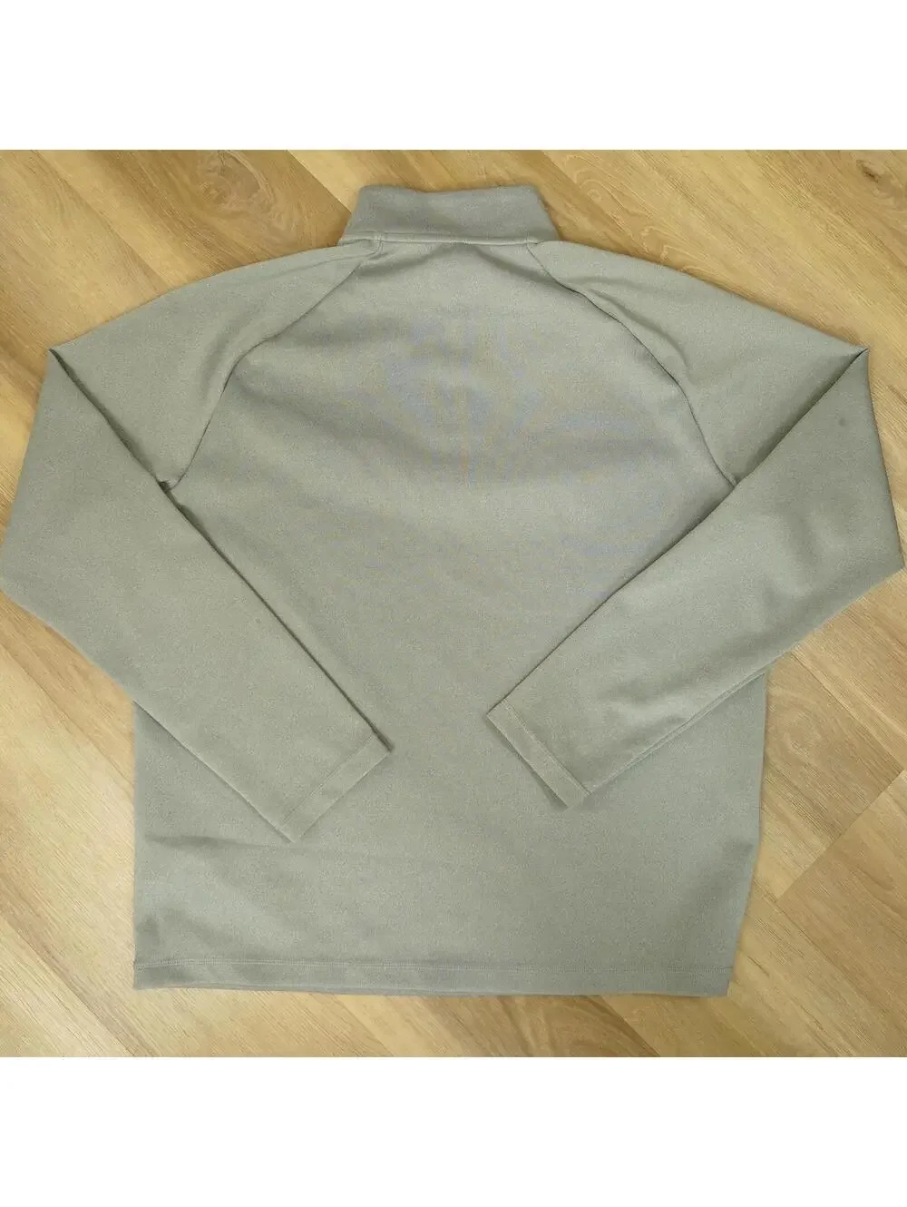 Puma Light Gray Quarter Zip Pullover Sweatshirt - Athletic, activewear, casual‎